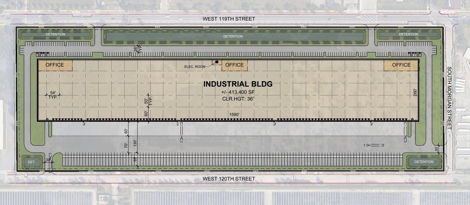 1001 W 119th St, Chicago, IL à louer Plan d  tage- Image 1 de 2