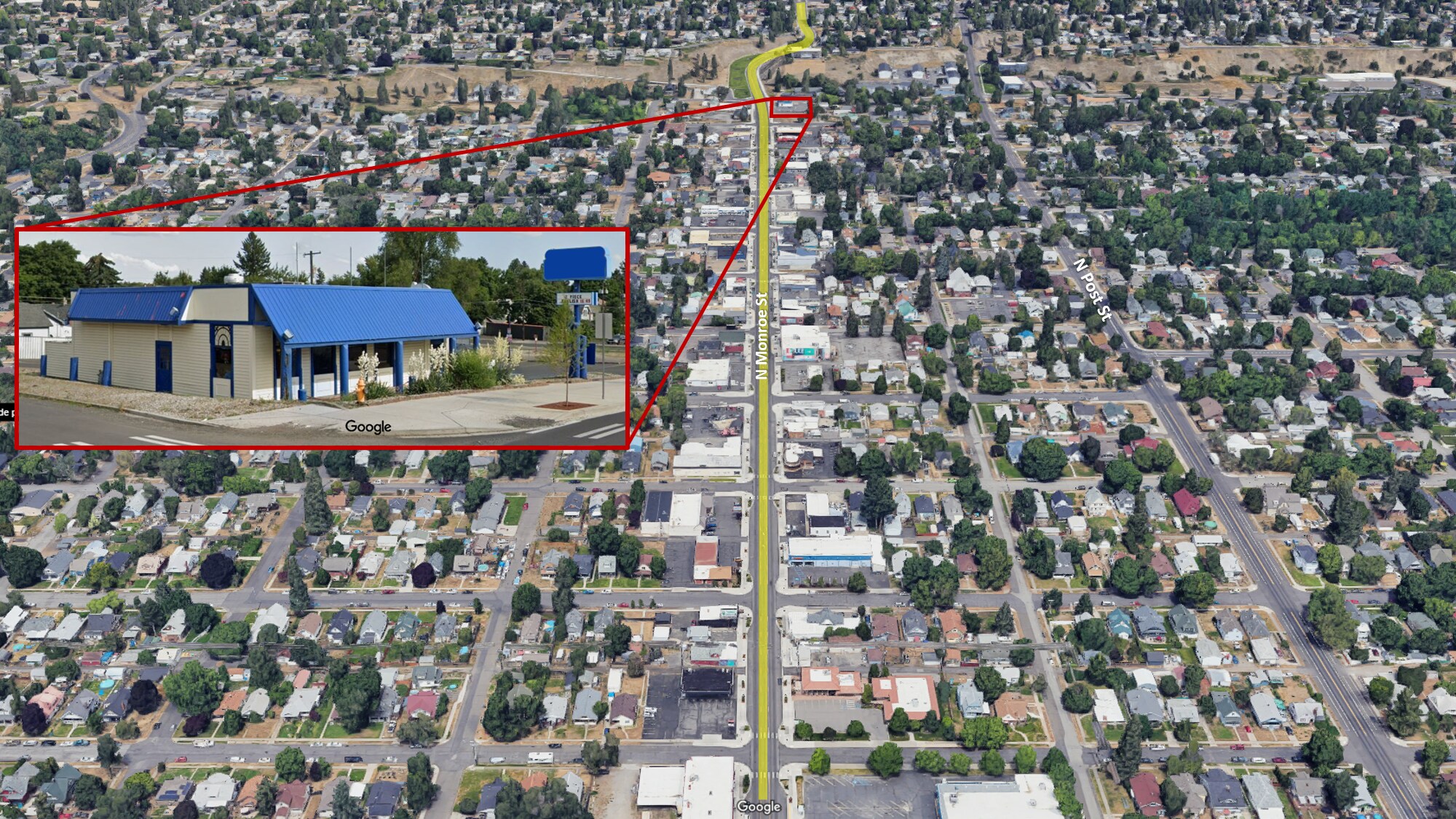 3320 N Monroe St, Spokane, WA for lease Building Photo- Image 1 of 2
