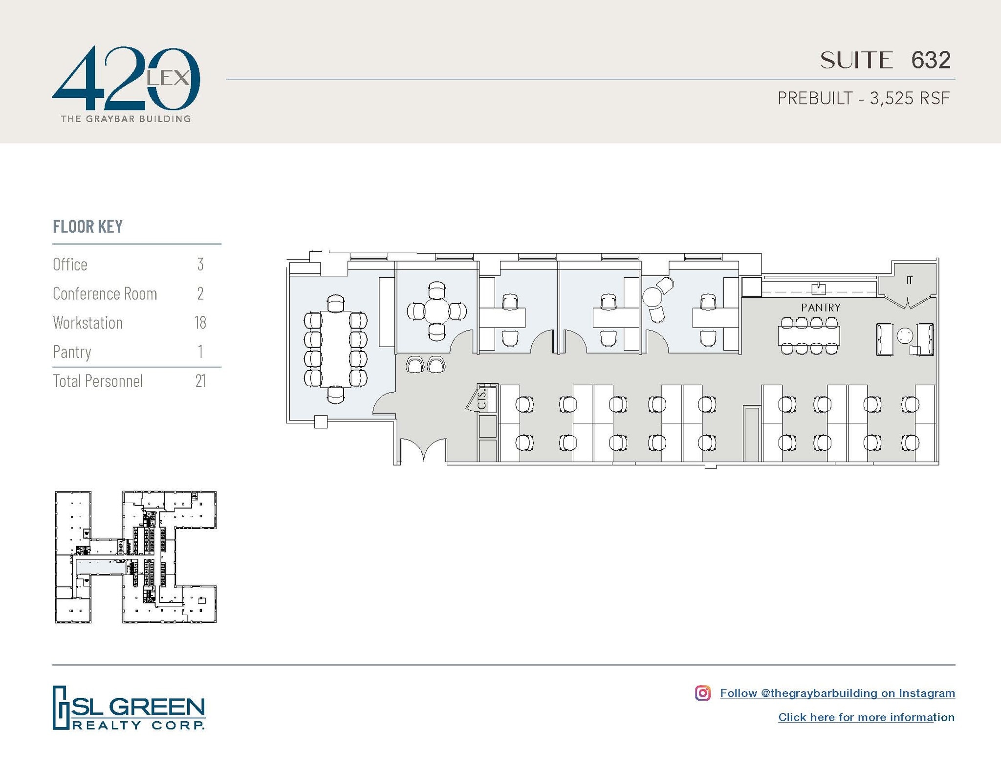 420 Lexington Ave, New York, NY à louer Plan d’étage- Image 1 de 1