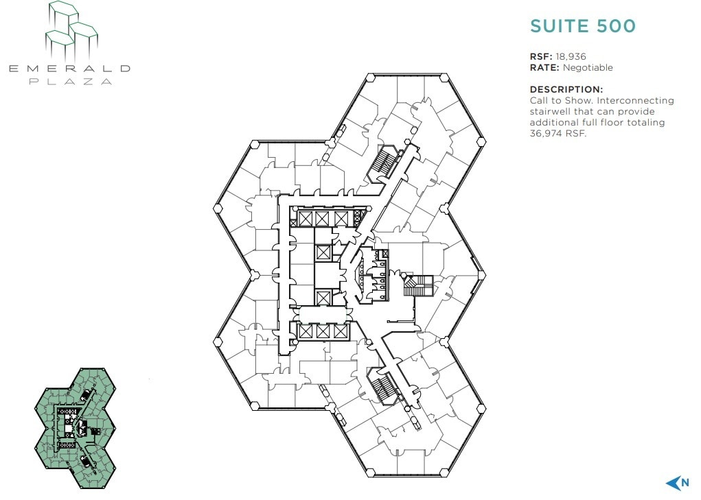 402 W Broadway, San Diego, CA for lease Floor Plan- Image 1 of 1