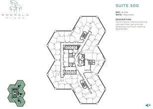 402 W Broadway, San Diego, CA for lease Floor Plan- Image 1 of 1