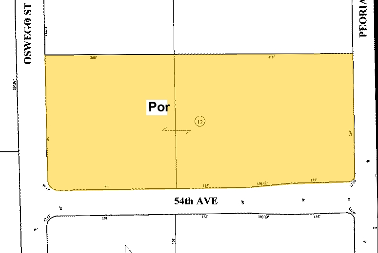 5475 Peoria St, Denver, CO for sale - Plat Map - Image 3 of 49