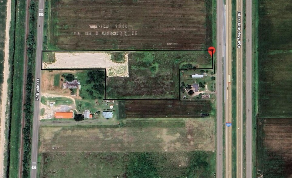 9329 Interstate 69e hwy, Lyford, TX à vendre - Aérien - Image 1 de 2