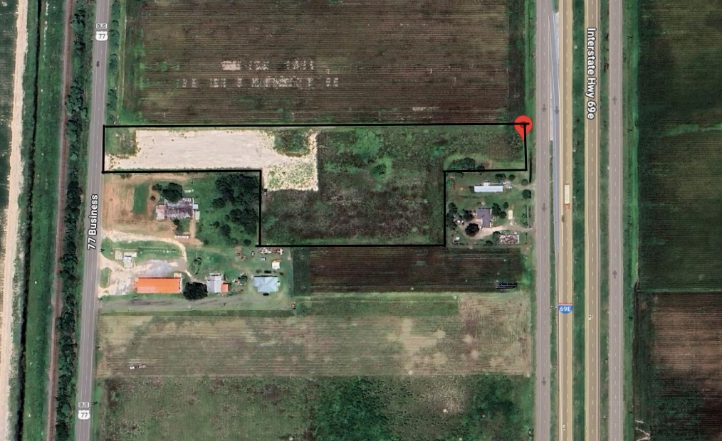 9329 Interstate 69e hwy, Lyford, TX for sale Aerial- Image 1 of 3