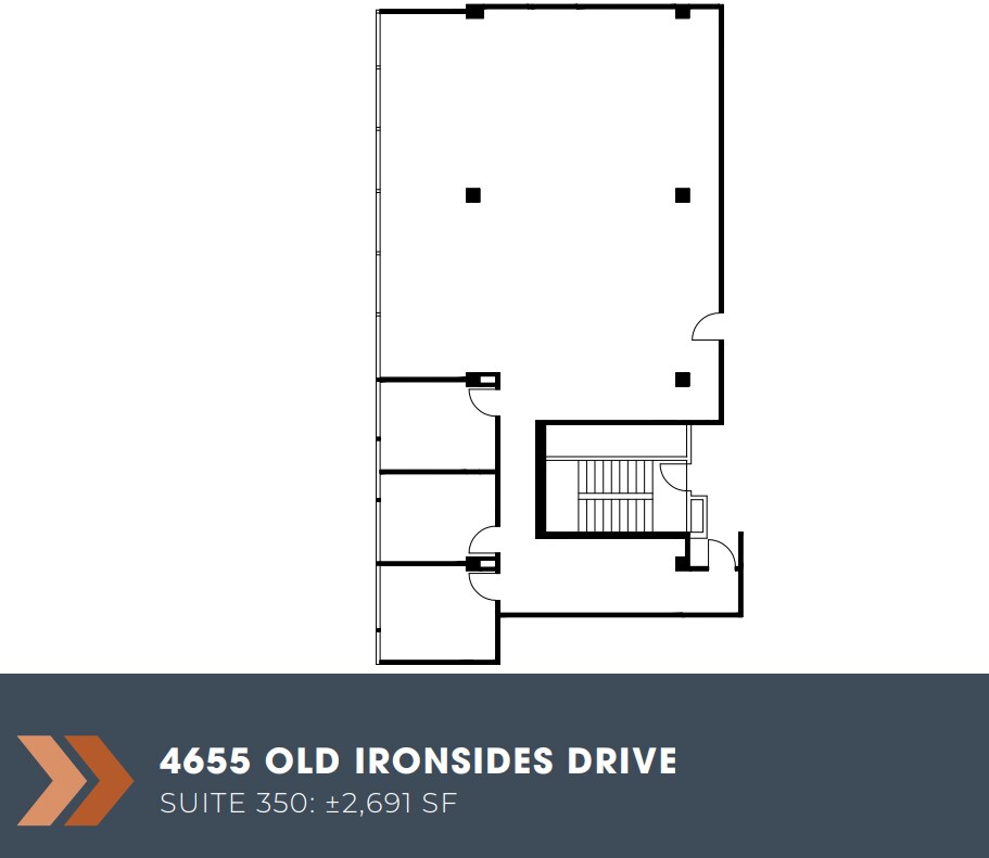 4633 Old Ironsides Dr, Santa Clara, CA à louer Plan d’étage- Image 1 de 1