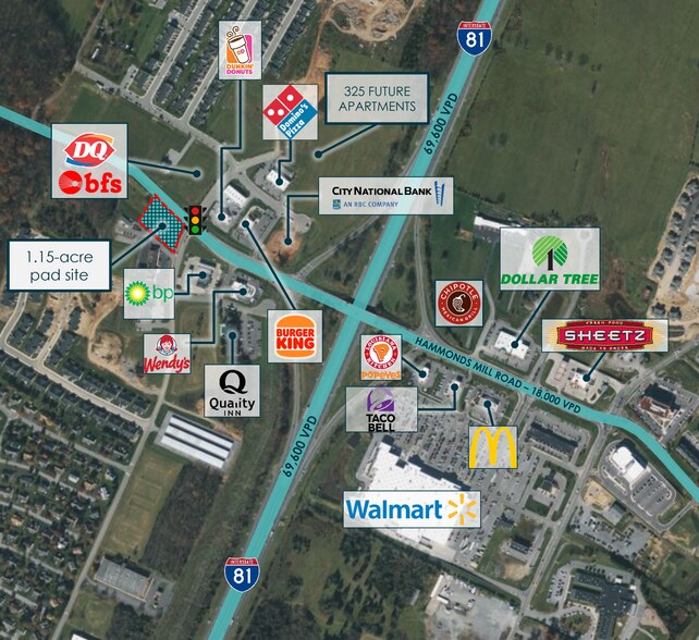 1255 T J Jackson Drive, Hedgesville, WV for sale - Primary Photo - Image 1 of 2