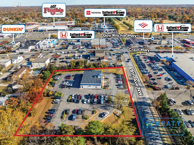 More details for 8 8th Ave NW, Glen Burnie, MD - Retail for Sale