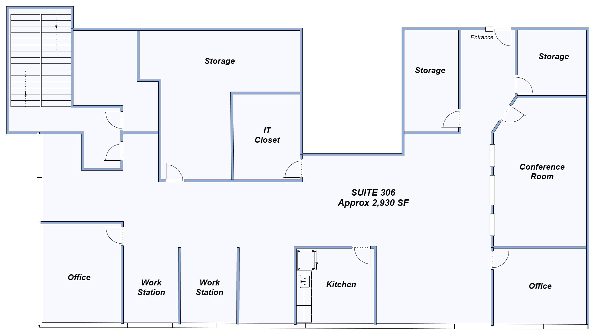 1011 E Main Ave, Puyallup, WA à louer Plan d’étage- Image 1 de 1