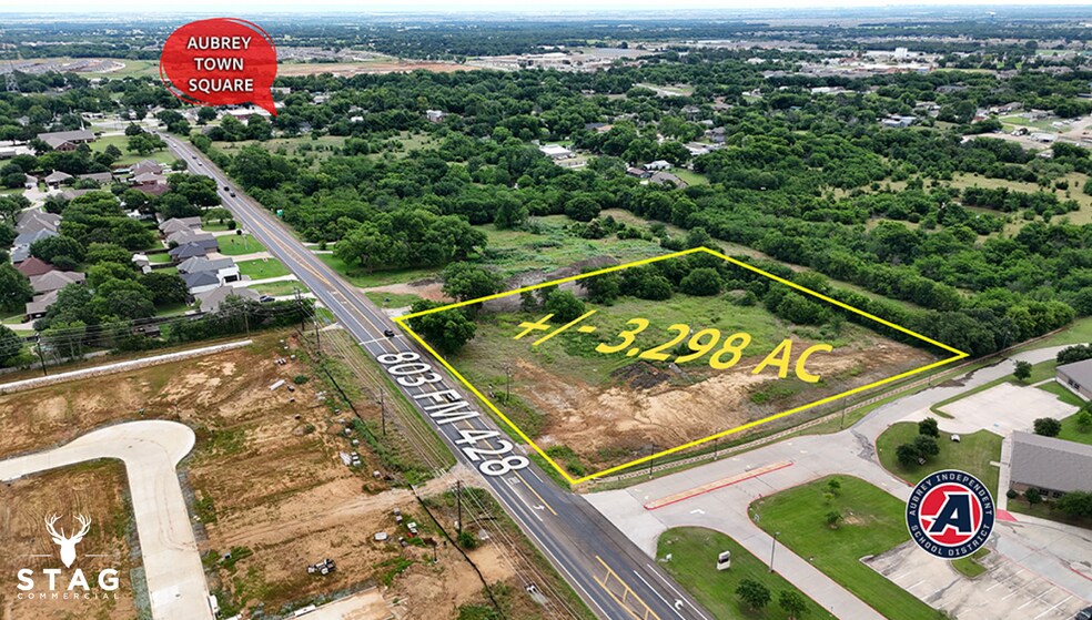 803 FM428, Aubrey, TX à vendre - Photo du bâtiment - Image 3 de 5