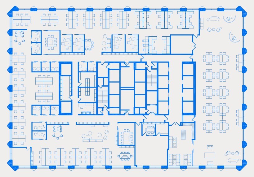 10020 100th St NW, Edmonton, AB for lease Floor Plan- Image 1 of 1