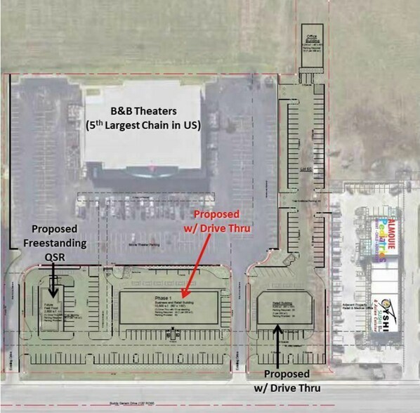 Buddy Ganem, Portland, TX à louer - Plan de site - Image 2 de 2