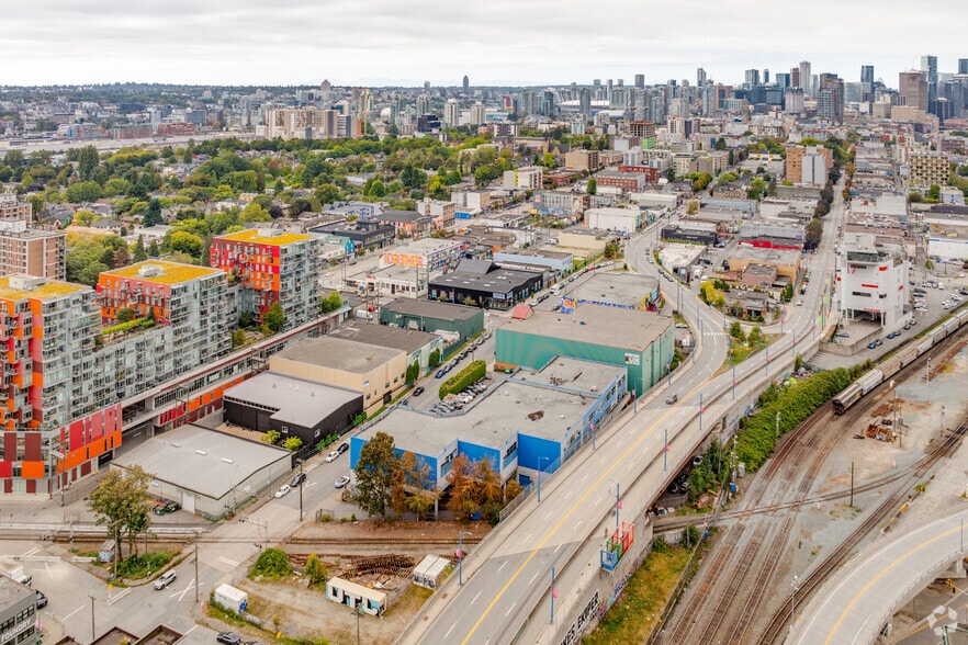 950 Powell St, Vancouver, BC for lease - Aerial - Image 2 of 3