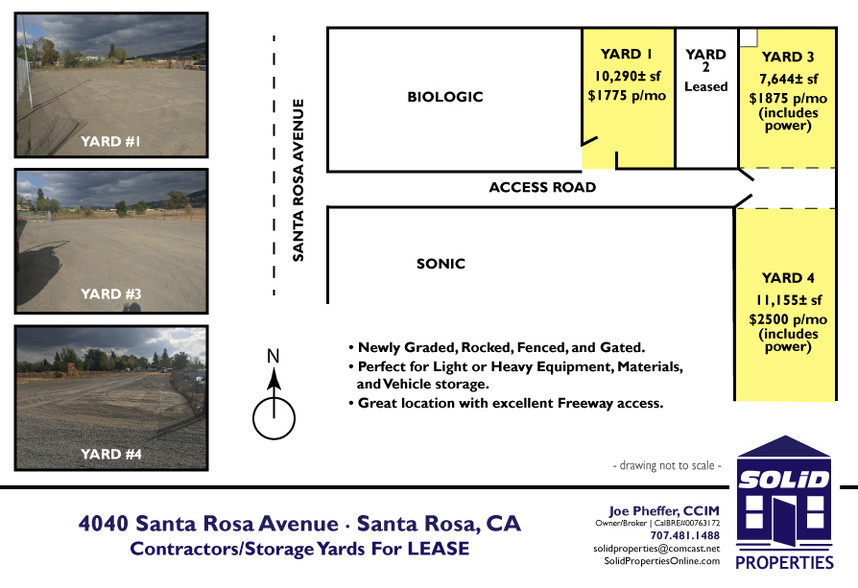 4040 Santa Rosa Ave, Santa Rosa, CA à vendre - Plan de site - Image 1 de 1