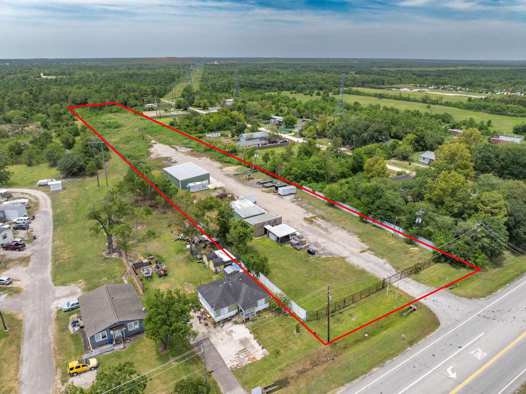 5320 FM 2004 Rd, Hitchcock, TX for lease Aerial- Image 1 of 17