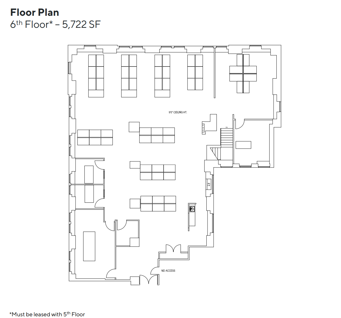 69 Yonge St, Toronto, ON for lease Floor Plan- Image 1 of 1