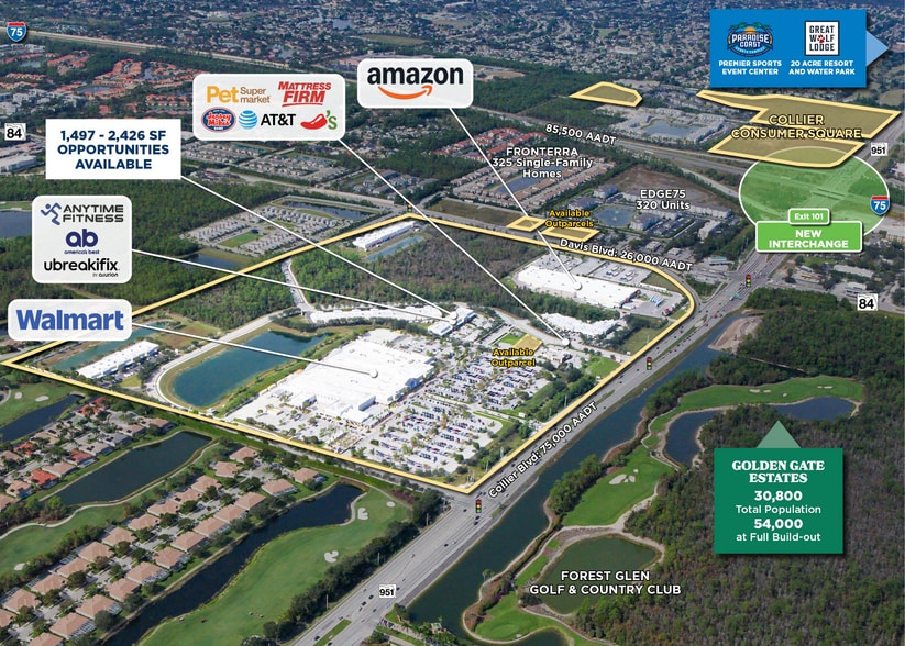 9960 Business Cir, Naples, FL for lease - Aerial - Image 2 of 7