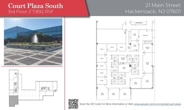 25 Main St, Hackensack, NJ à louer Plan d’étage- Image 1 de 1