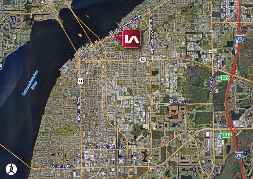 2716 1st St, Fort Myers, FL for sale - Aerial - Image 2 of 2