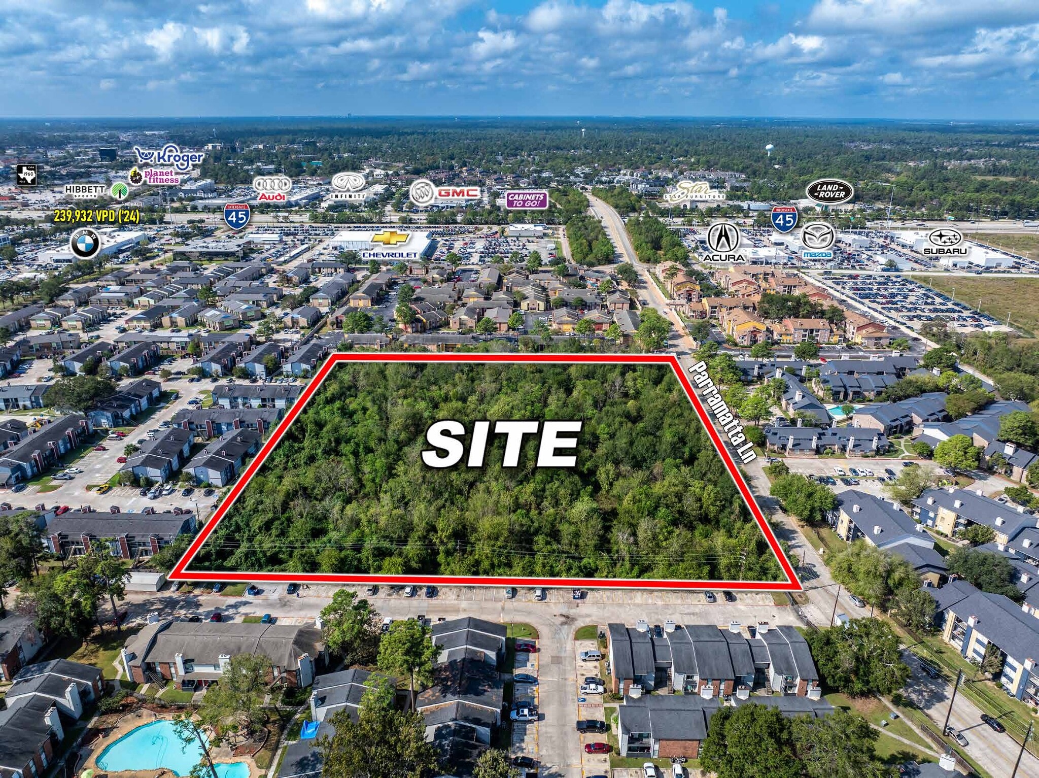 0 Parramatta Lane, Houston, TX à vendre Photo du bâtiment- Image 1 de 6