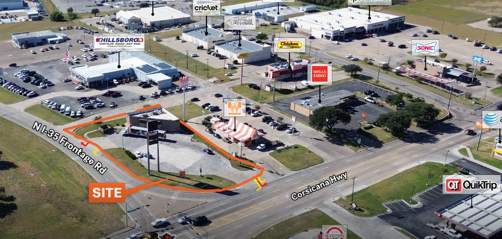 1406 Corsicana Hwy, Hillsboro, TX for sale - Building Photo - Image 2 of 5