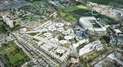 Corporation Rd, Newcastle Upon Tyne, TWR - Aerial map view