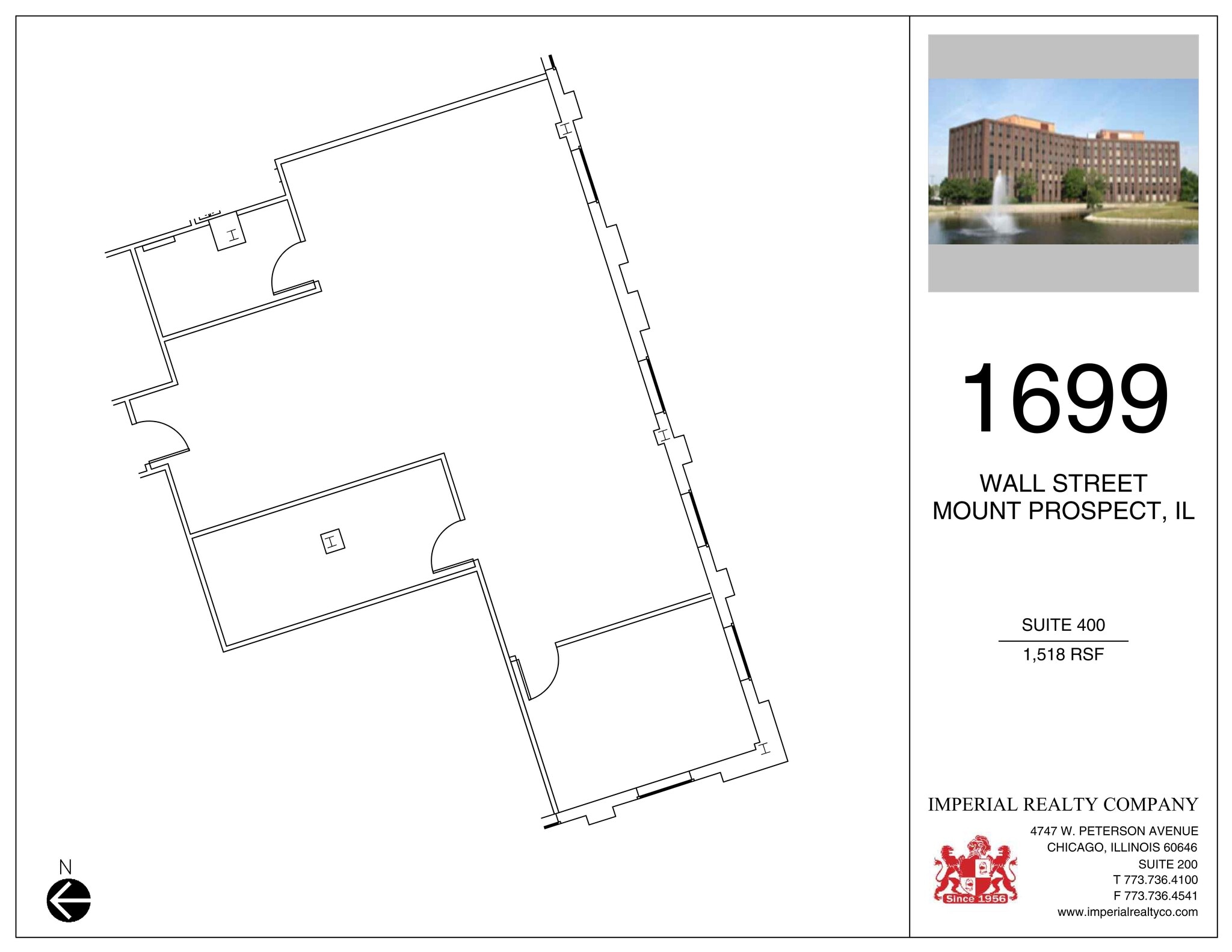 1699 Wall St, Mount Prospect, IL for lease Site Plan- Image 1 of 6