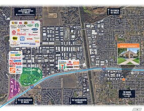 300 Harris Ave, Sacramento, CA - AERIAL  map view