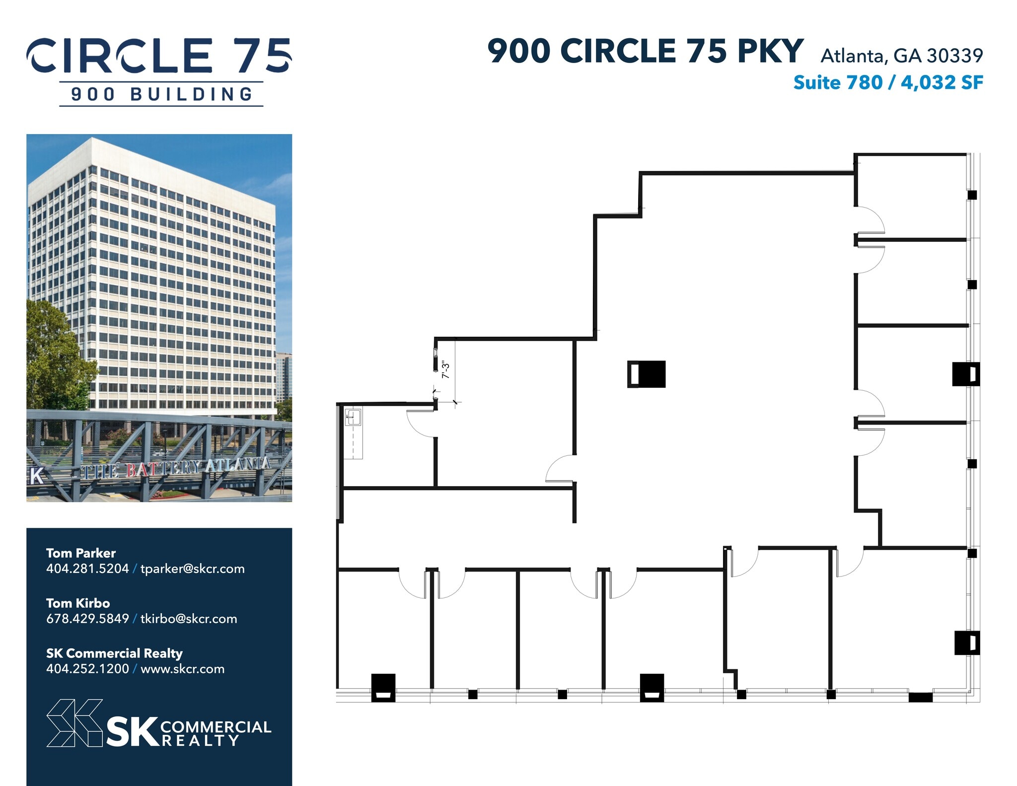 900 Circle 75 Pky SE, Atlanta, GA for lease Site Plan- Image 1 of 1