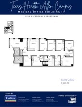 1105 N Central Expy, Allen, TX for lease Floor Plan- Image 2 of 2