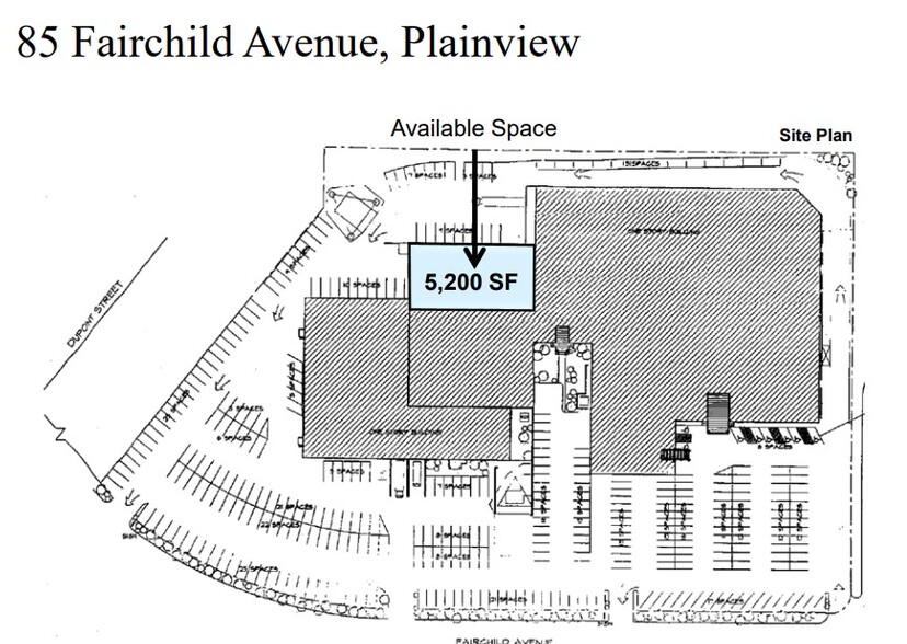 25-85 Fairchild Ave, Plainview, NY à louer - Plan de site - Image 3 de 3