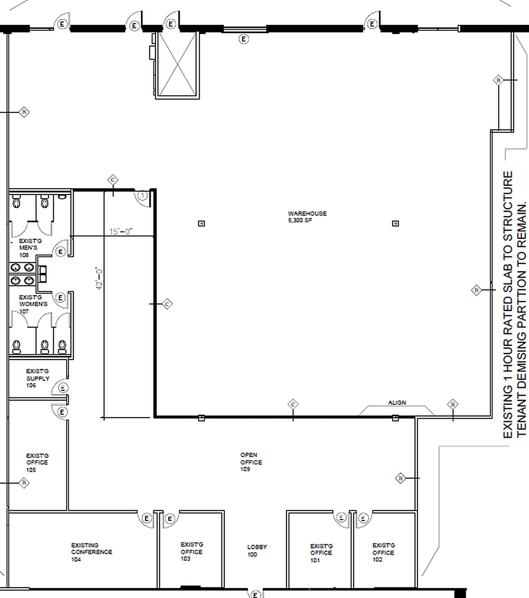 1395 S Marietta Pky SE, Marietta, GA for lease Floor Plan- Image 1 of 1