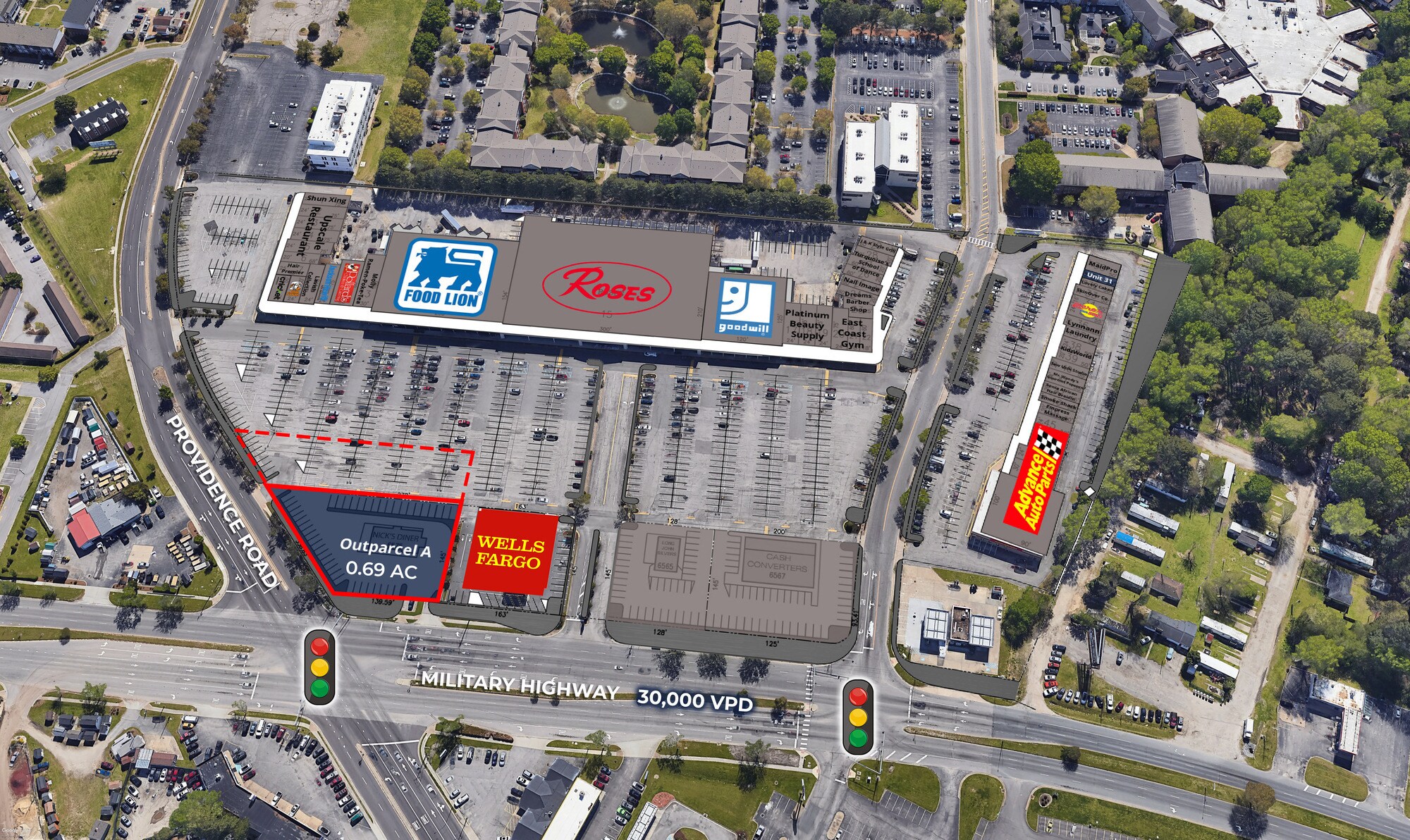 6561 College Park Sq, Virginia Beach, VA for lease Primary Photo- Image 1 of 2