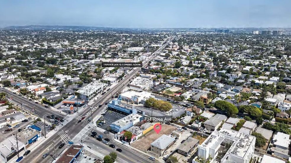 734 Rose Ave, Venice, CA for sale - Aerial - Image 3 of 3