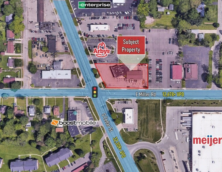 6045 S Cedar St, Lansing, MI for sale - Aerial - Image 1 of 8