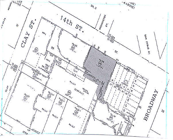 475 14th St, Oakland, CA for lease - Plat Map - Image 2 of 3