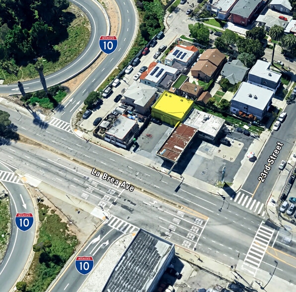 2339 S La Brea Ave, Los Angeles, CA for lease - Aerial - Image 2 of 2