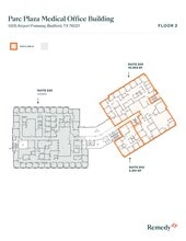 1305 Airport Fwy, Bedford, TX à louer Plan de site- Image 1 de 1