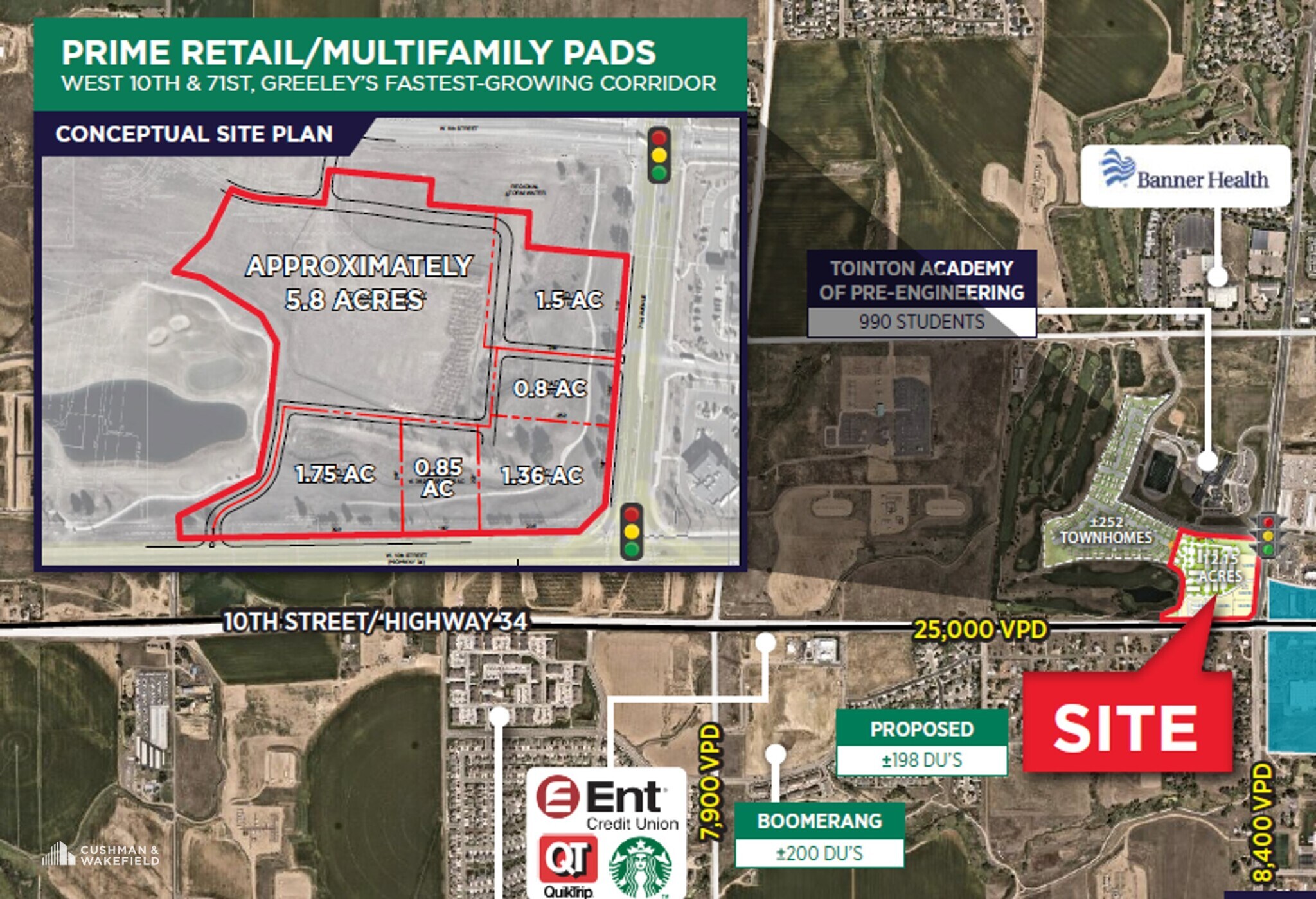 10th and 71st Ave, Greeley, CO for sale Primary Photo- Image 1 of 2