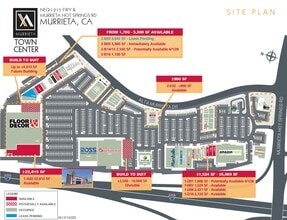 39815-39875 Alta Murrieta Dr, Murrieta, CA à louer Plan de site- Image 1 de 1