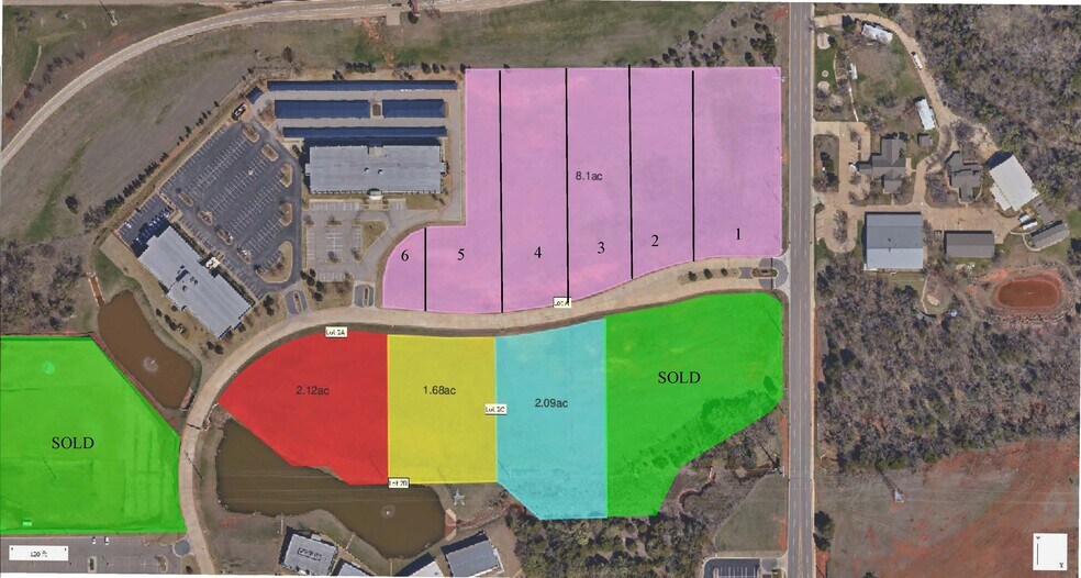 Broadway Ext & Kilpatrick Tpke, Oklahoma City, OK à vendre - Plan de site - Image 1 de 4