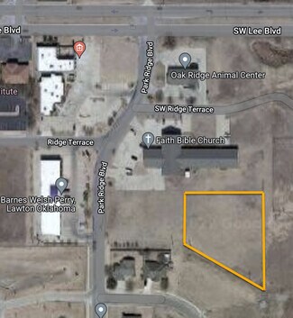Plus de détails pour NEC of Park Ridge Blvd & SW Jefferson Ave, Lawton, OK - Terrain à vendre