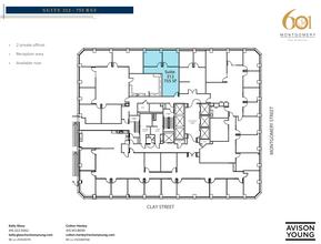 601 Montgomery St, San Francisco, CA for lease Floor Plan- Image 1 of 1