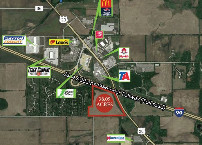 I-90 & Route 20, Hampshire, IL for sale - Building Photo - Image 1 of 1