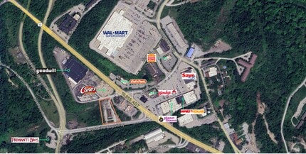 200 Navy-Marine Corps Way, North Versailles, PA - Aerial  map view