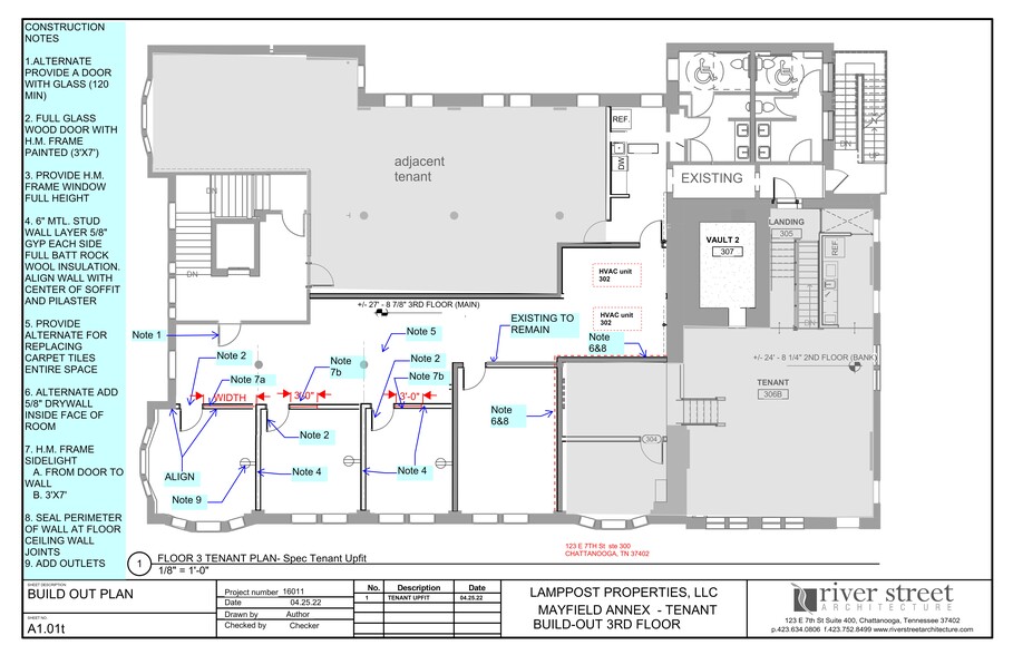 123 E 7th St, Chattanooga, TN à vendre - Plan de site - Image 1 de 1