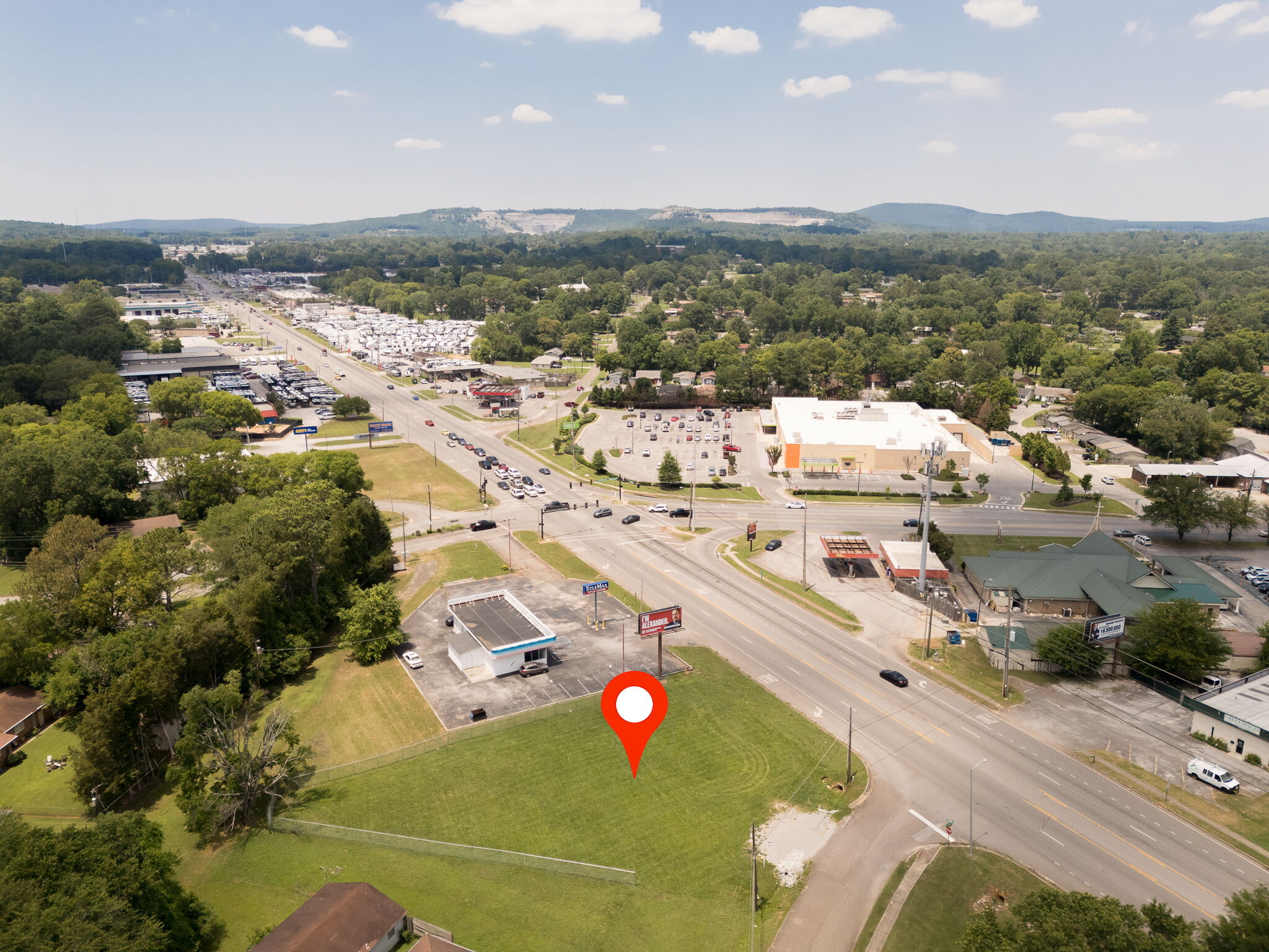 0.5 Acres Jordan NW ln, Huntsville, AL for sale Aerial- Image 1 of 1