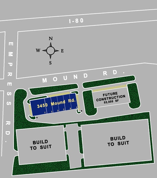 4140-4166 Mound Rd, Joliet, IL for lease - Plat Map - Image 2 of 11