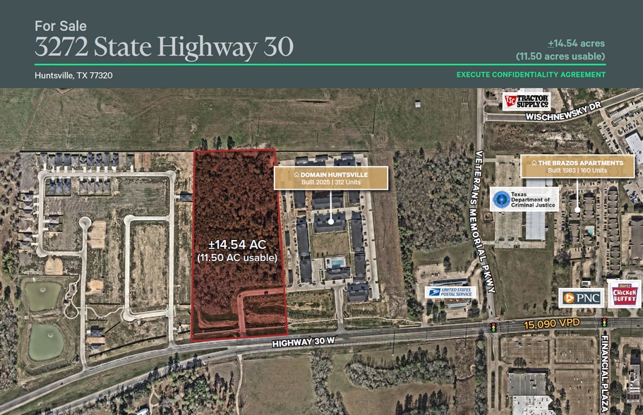 State Hwy 30 W, Huntsville, TX for sale - Building Photo - Image 1 of 4