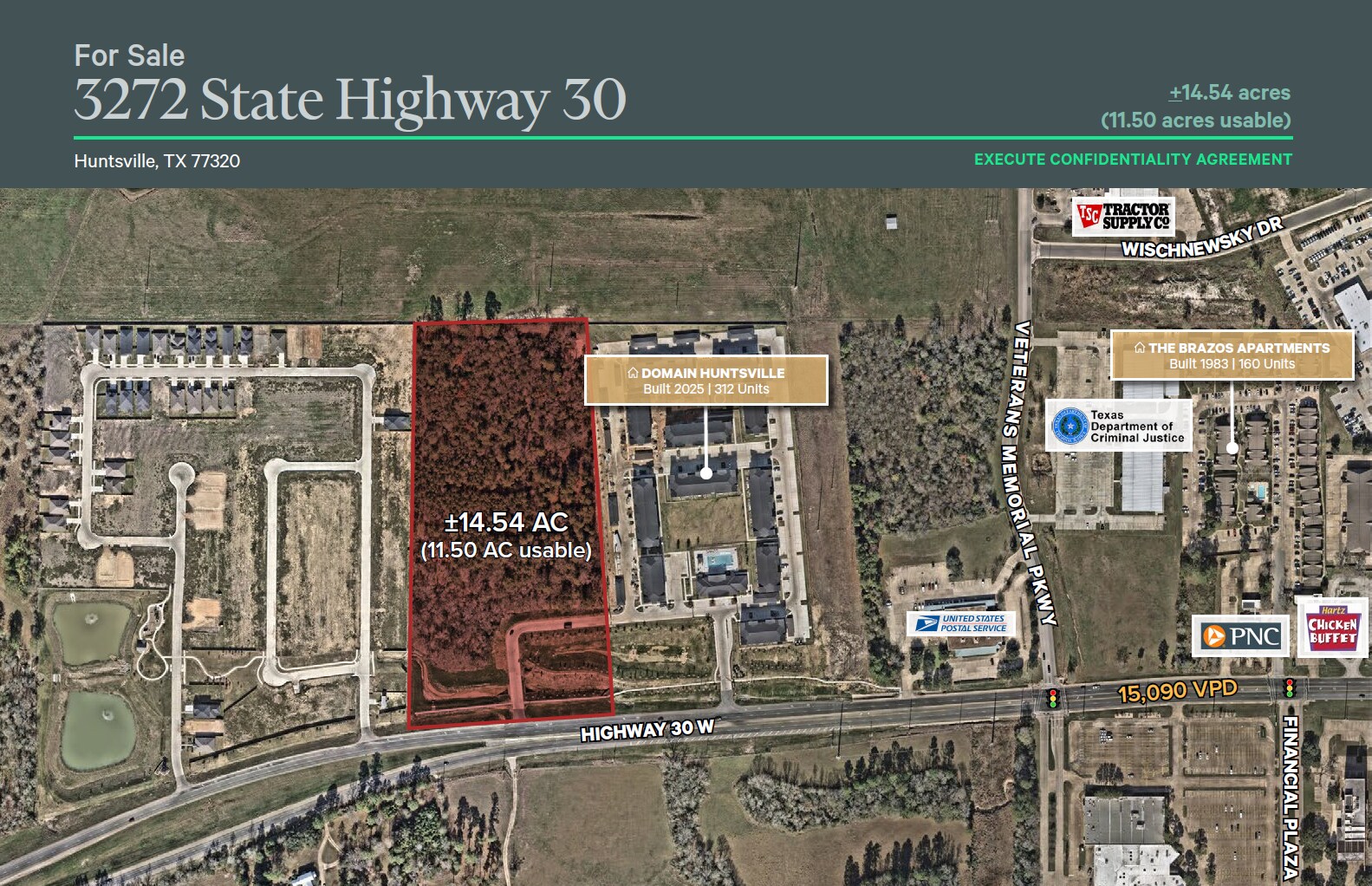 State Hwy 30 W, Huntsville, TX for sale Building Photo- Image 1 of 5