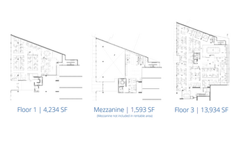 1555 W Pender St, Vancouver, BC for lease Floor Plan- Image 1 of 1